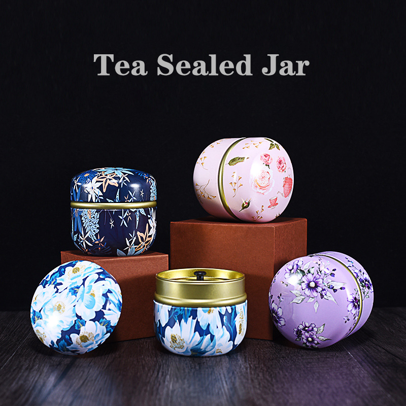 Snack Container Travel - Kotak Teh Wadah Teh Kaleng Lilin