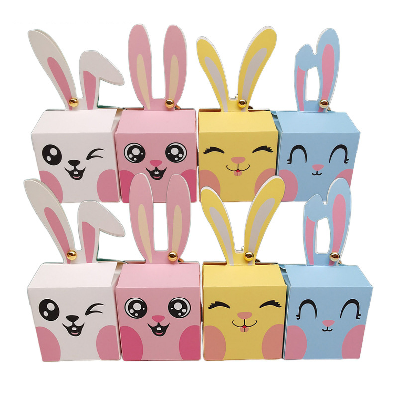 Food Box Baby - 12/24 Buah Kotak Permen Kelinci Kartun