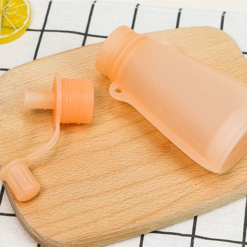 Food Pouch Reusable - Kantong Makanan Bebas BPA, Segel Anti