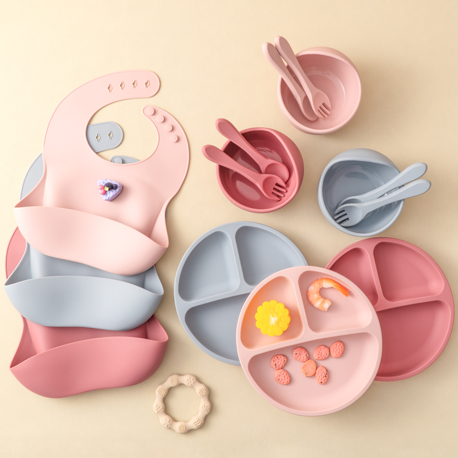 Baby Food Kit - 5 buah Set makanan silikon bayi