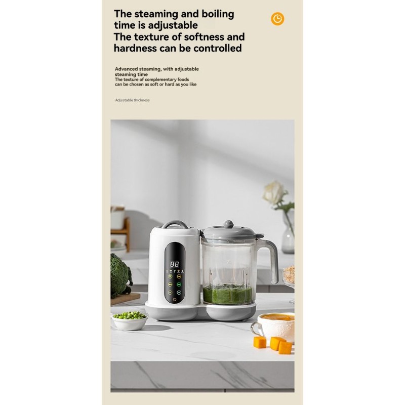 Baby Food Blender And Steamer - CKFAM-Pembuat Makanan Bayi Otomatis-Blender Pengukus Multi-Fungsi-Untuk