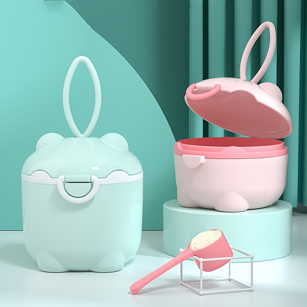 Snack Container Travel - 1 Buah Kotak Susu Bubuk Empat