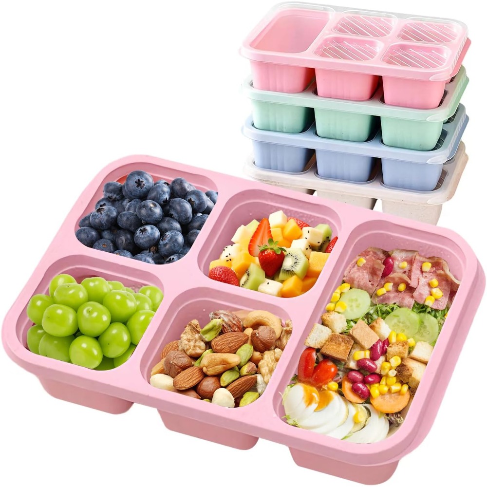 Snack Container Travel - Kotak Makan Siang Bento dengan Kotak