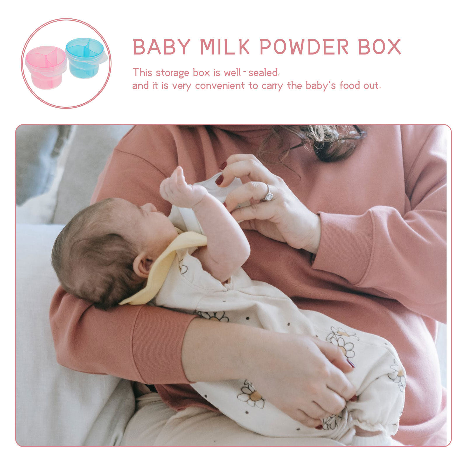 4 Buah Kotak Makanan Ringan Be - Food Box Baby ulasan dan harga