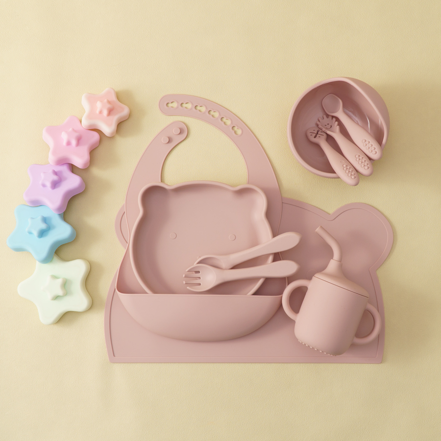 8 buah silikon makan bayi Set  - Baby Food Kit ulasan dan harga