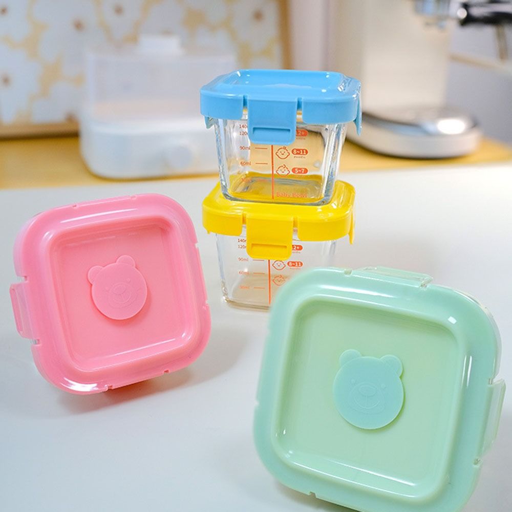 Kotak Penyimpanan Makanan Baru - Baby Food Glass Containers ulasan dan harga
