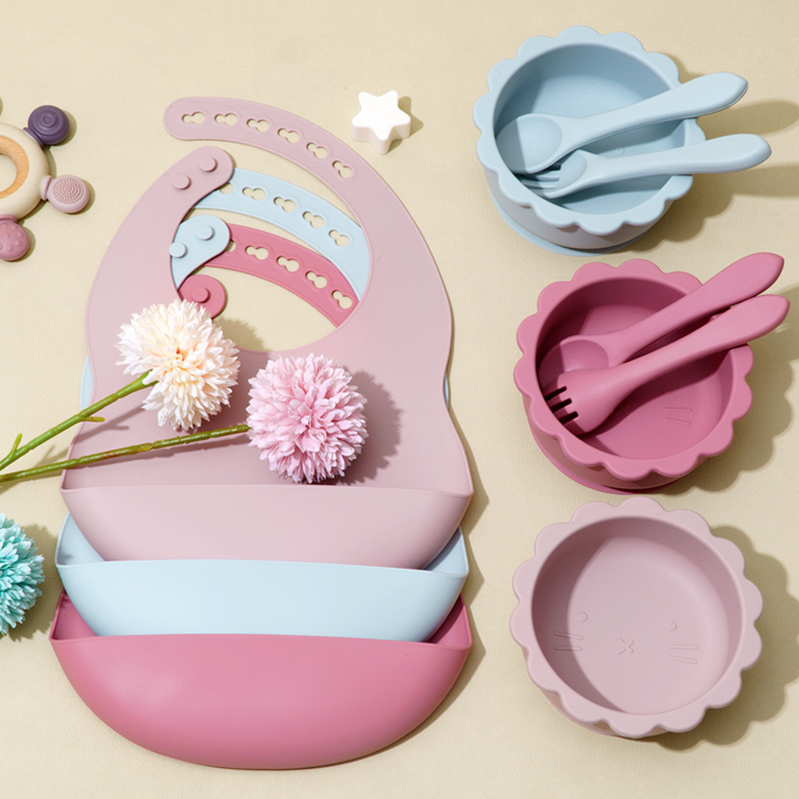 4 buah Set peralatan makan sil - Baby Food Kit ulasan dan harga