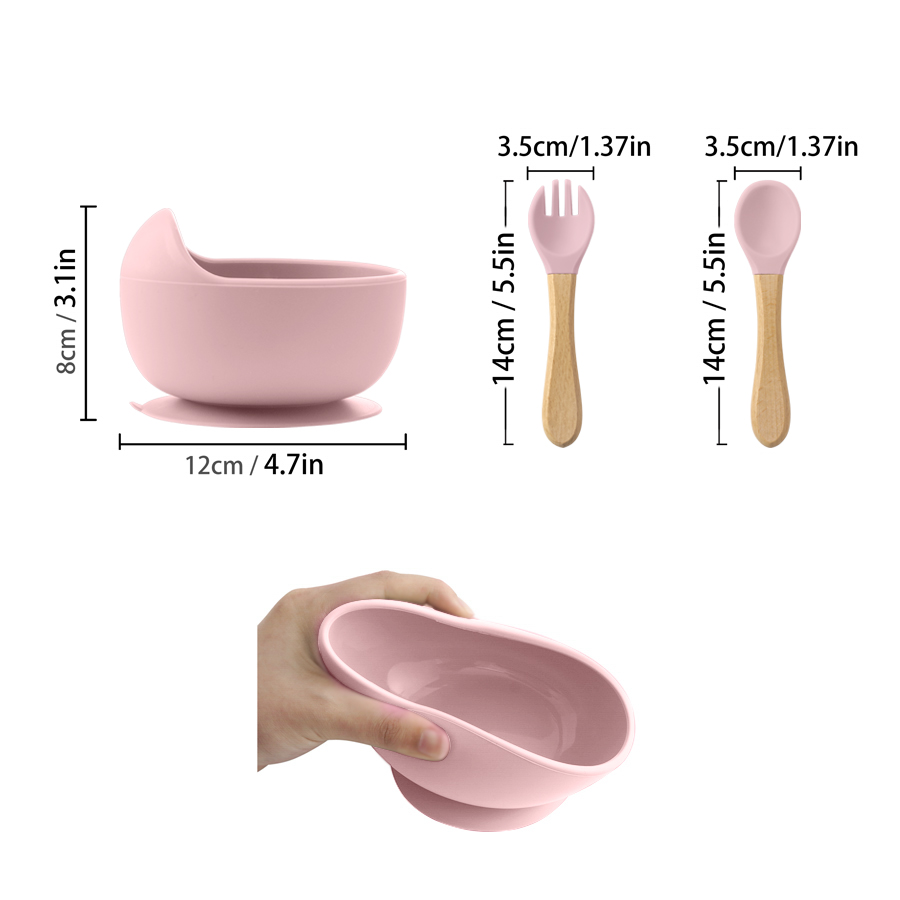 3 buah Set mangkuk makan bayi  - Baby Food Kit ulasan dan harga