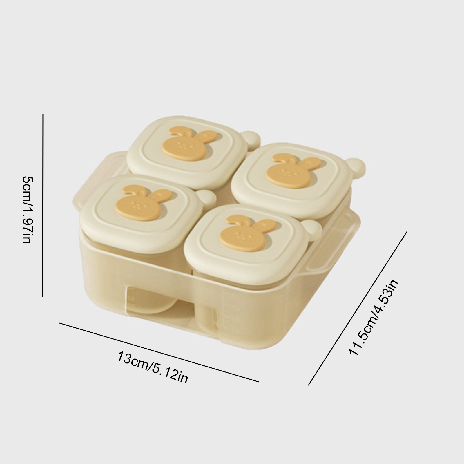 Cetakan Wadah Penyimpanan Maka - Baby Food Prep Containers ulasan dan harga