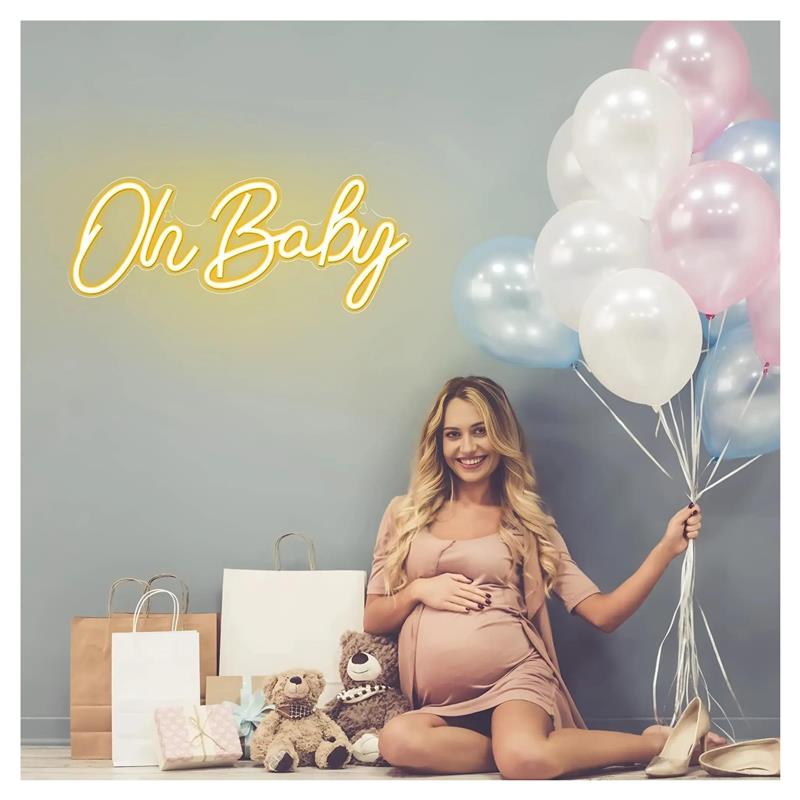 Oh Baby Neon Sign untuk Dekora - Baby Food In Restaurant ulasan dan harga