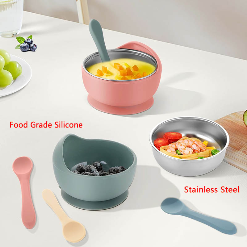 Set 3 Buah Mangkuk Makan Bayi  - Baby Food Kit ulasan dan harga