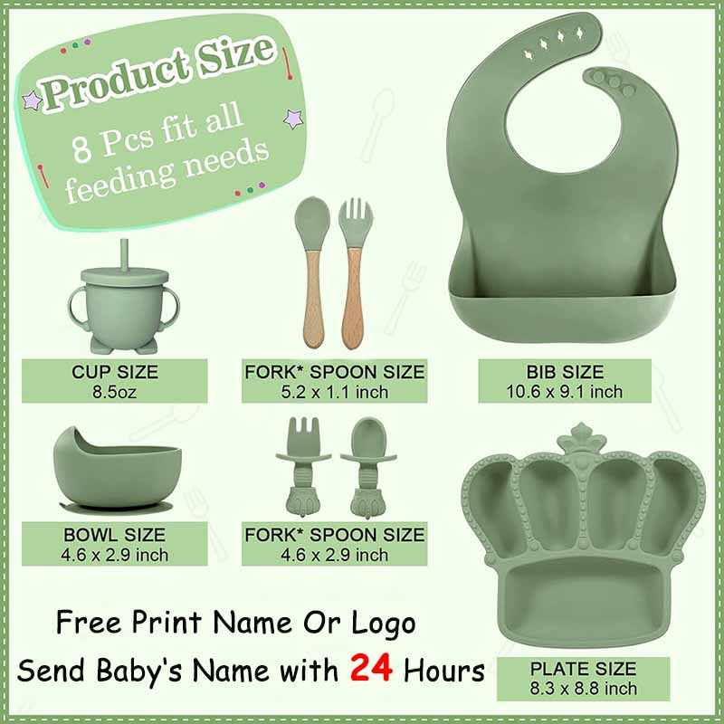 Piring makan bayi nama persona - Baby Food Kit ulasan dan harga