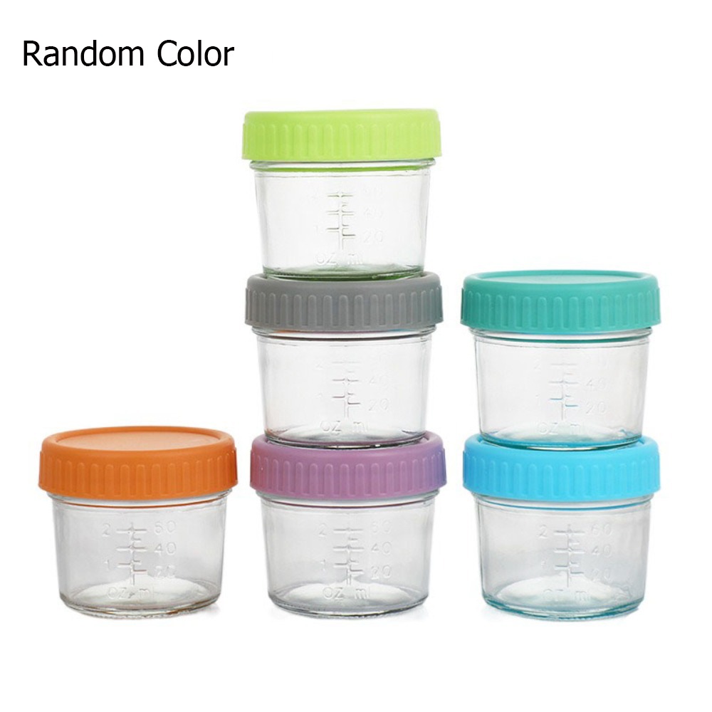 6 Buah Stoples Makanan Bayi Ka - Baby Food Glass Containers ulasan dan harga