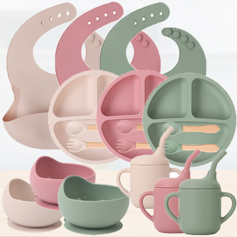 Set peralatan makan silikon an - Weaning Spoon Set ulasan dan harga