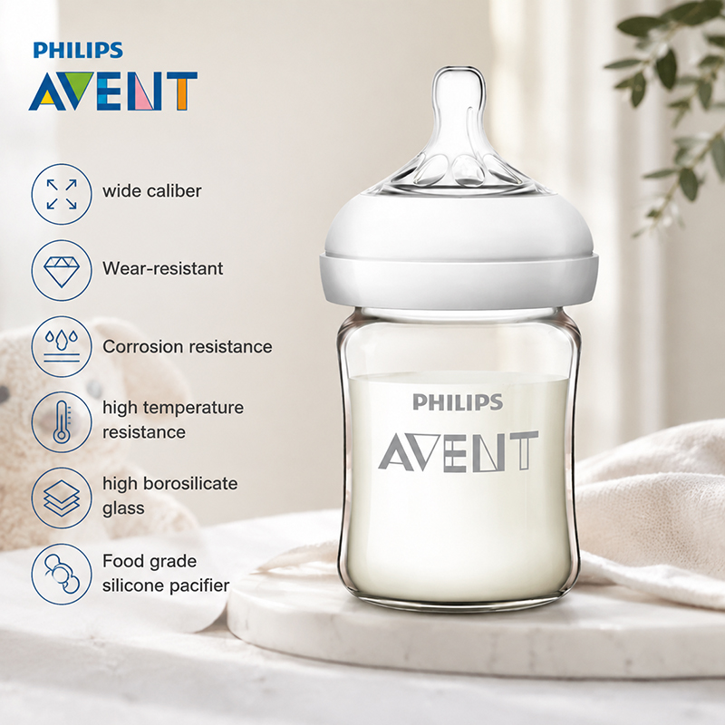 Avent Botol Bayi Baru Lahir SC - Baby Food Glass Containers ulasan dan harga