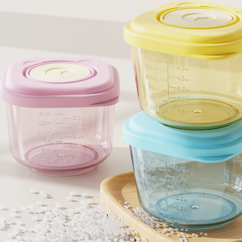 6 Buah Wadah Penyimpanan Makan - Baby Food Glass Containers ulasan dan harga