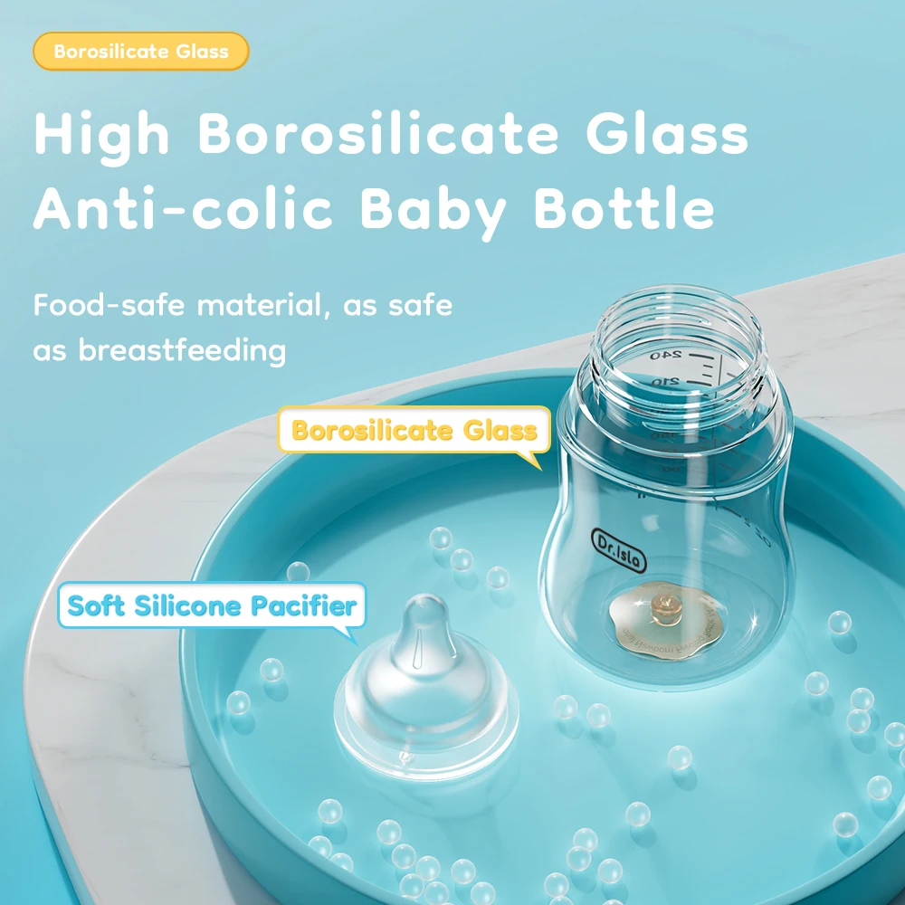 Botol Bayi Kaca Borosilikat Ti - Baby Food Glass Containers ulasan dan harga