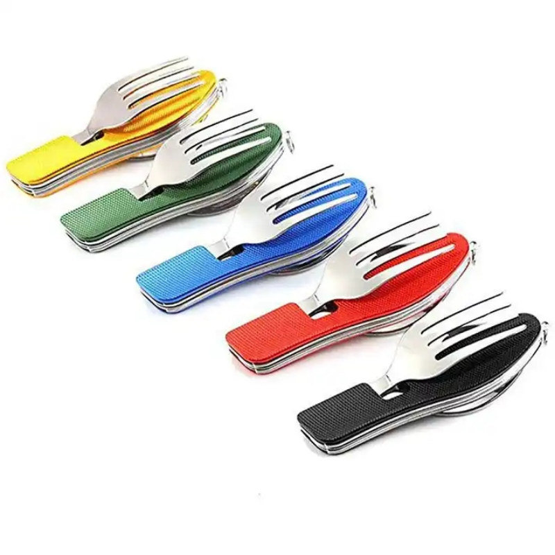 Alat makan Stainless Steel 4 I - Weaning Spoon Set ulasan dan harga