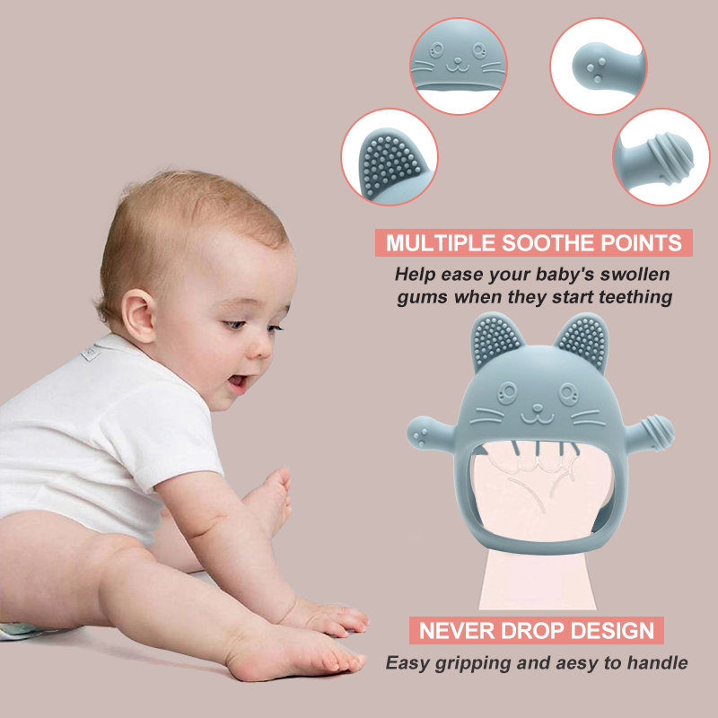 Sarung Tangan Tumbuh Gigi Bayi - Baby Food Stuff ulasan dan harga