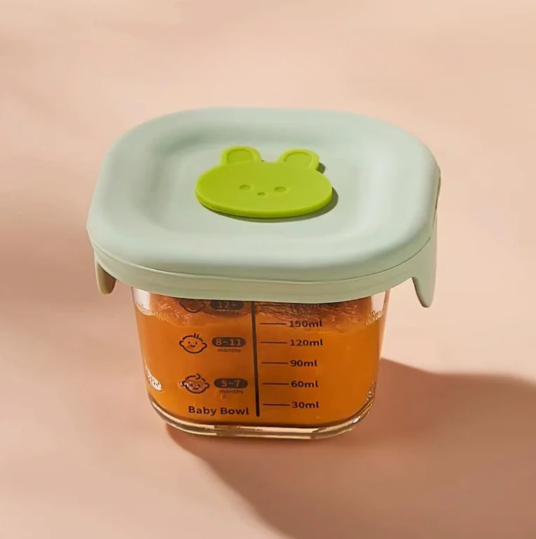Aksesori Wadah Buah Oatmeal Ko - Baby Food Glass Containers ulasan dan harga