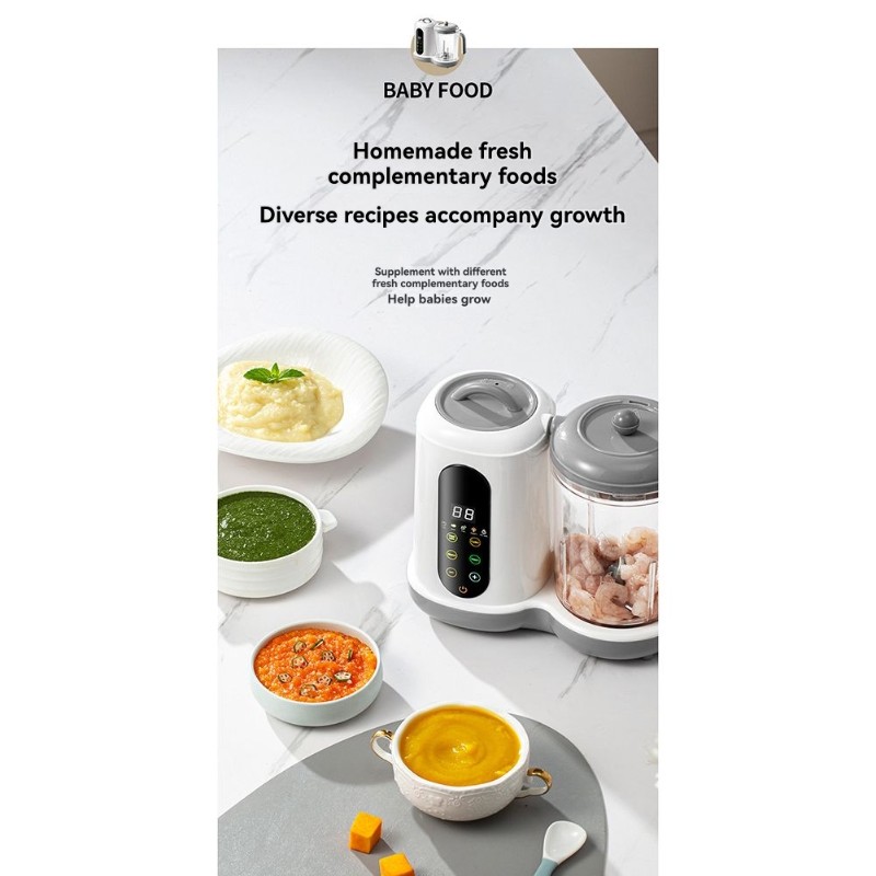 【BARU A39M】 Pembuat Makanan Ba - Baby Food Blender And Steamer ulasan dan harga