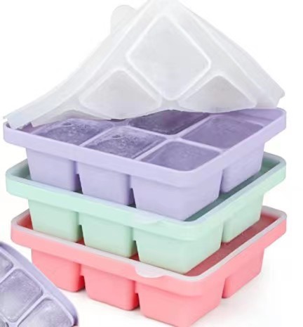 Cetakan Es Batu Silikon Aman u - Baby Food Homemade ulasan dan harga