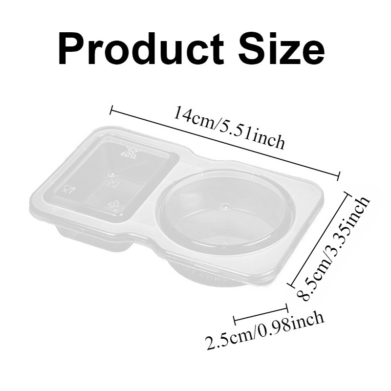 5/10/20/40 Buah Wadah Bumbu Ko - Snack Container Travel ulasan dan harga