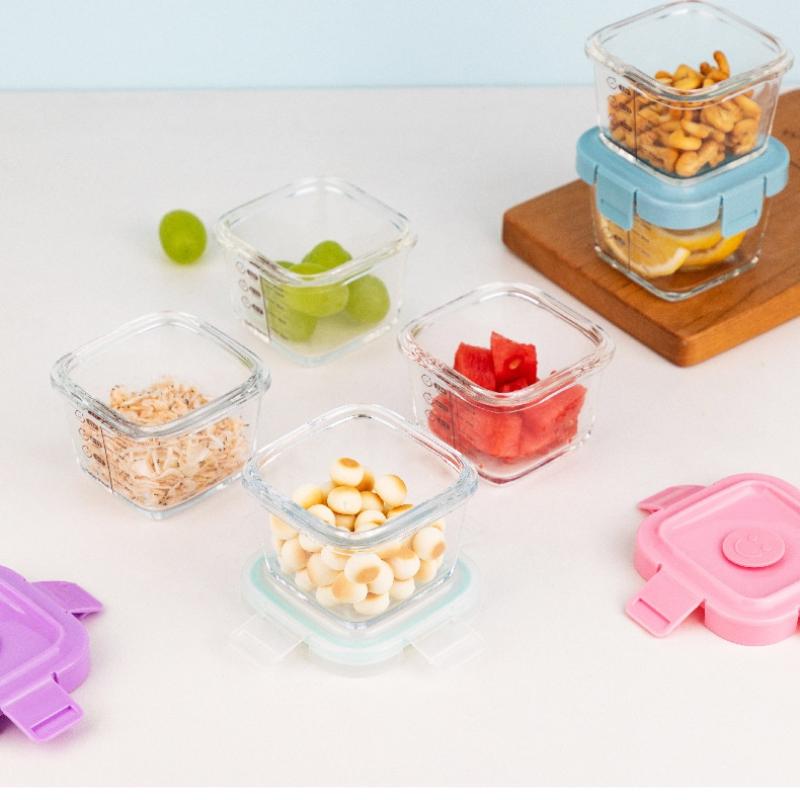 Dan Kotak Penyimpanan Tahan Pa - Baby Food Glass Containers ulasan dan harga