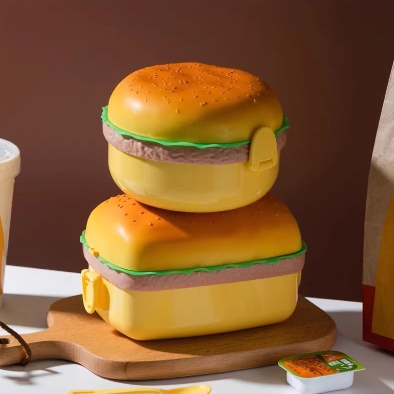 Kotak makan siang Hamburger ti - Weaning Spoon Set ulasan dan harga