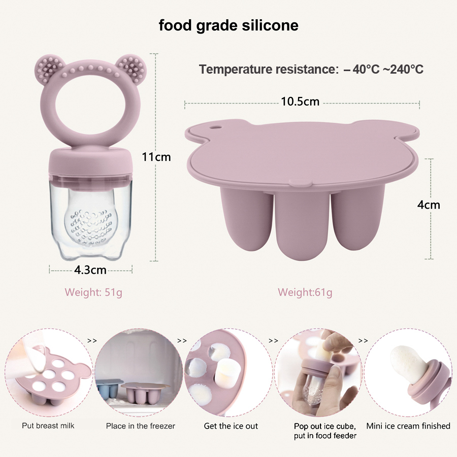 Cetakan Es Krim Silikon untuk  - Food Box Baby ulasan dan harga