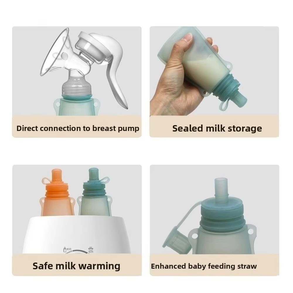 Kantong Makanan Bebas BPA Desa - Food Pouch Reusable ulasan dan harga