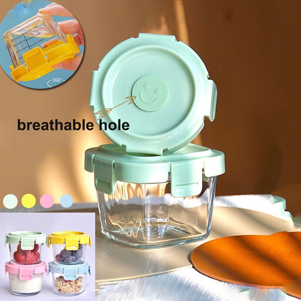 Kotak Penyimpanan Makanan 170M - Baby Food Glass Containers ulasan dan harga