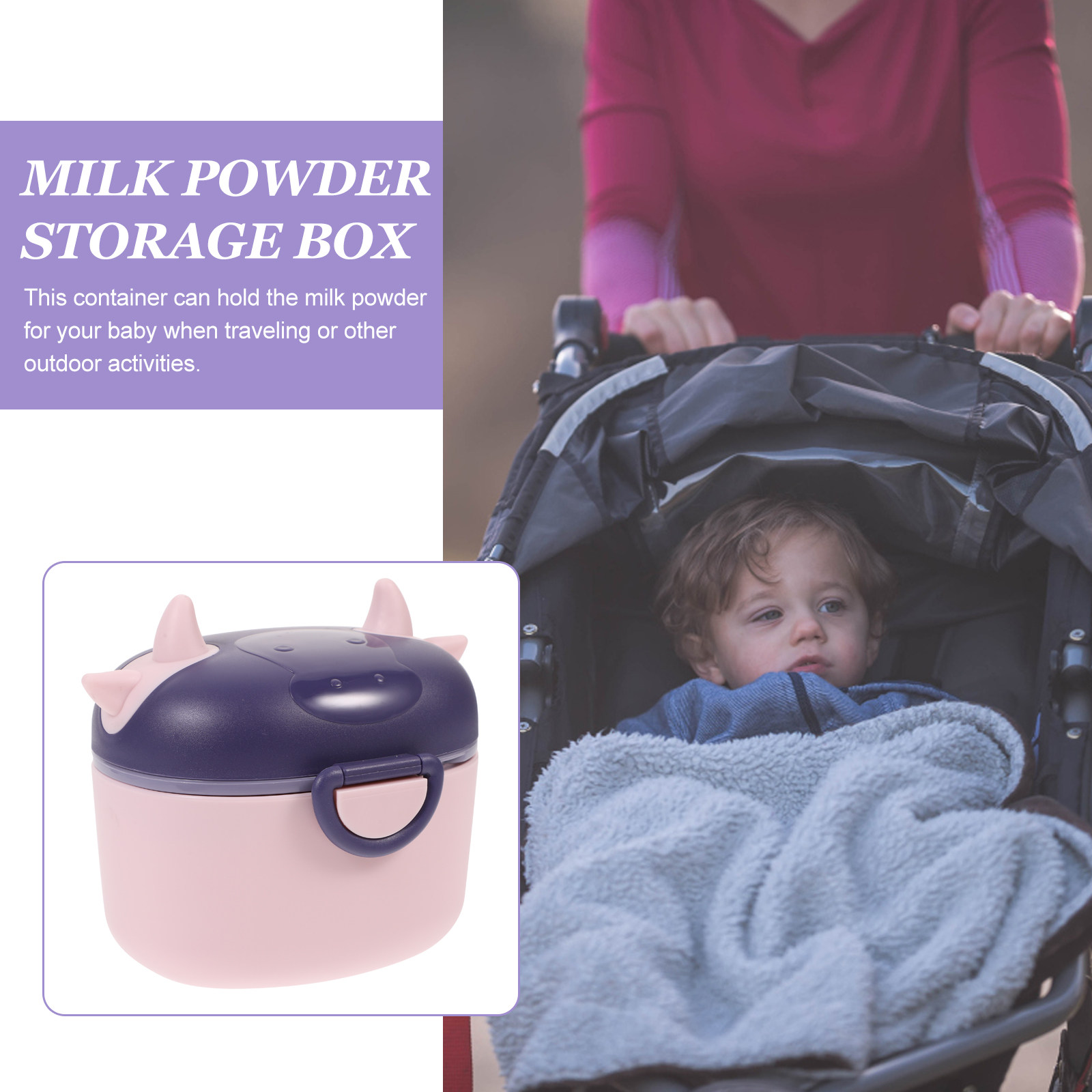 Wadah Penyimpanan Susu Bubuk,  - Food Box Baby ulasan dan harga