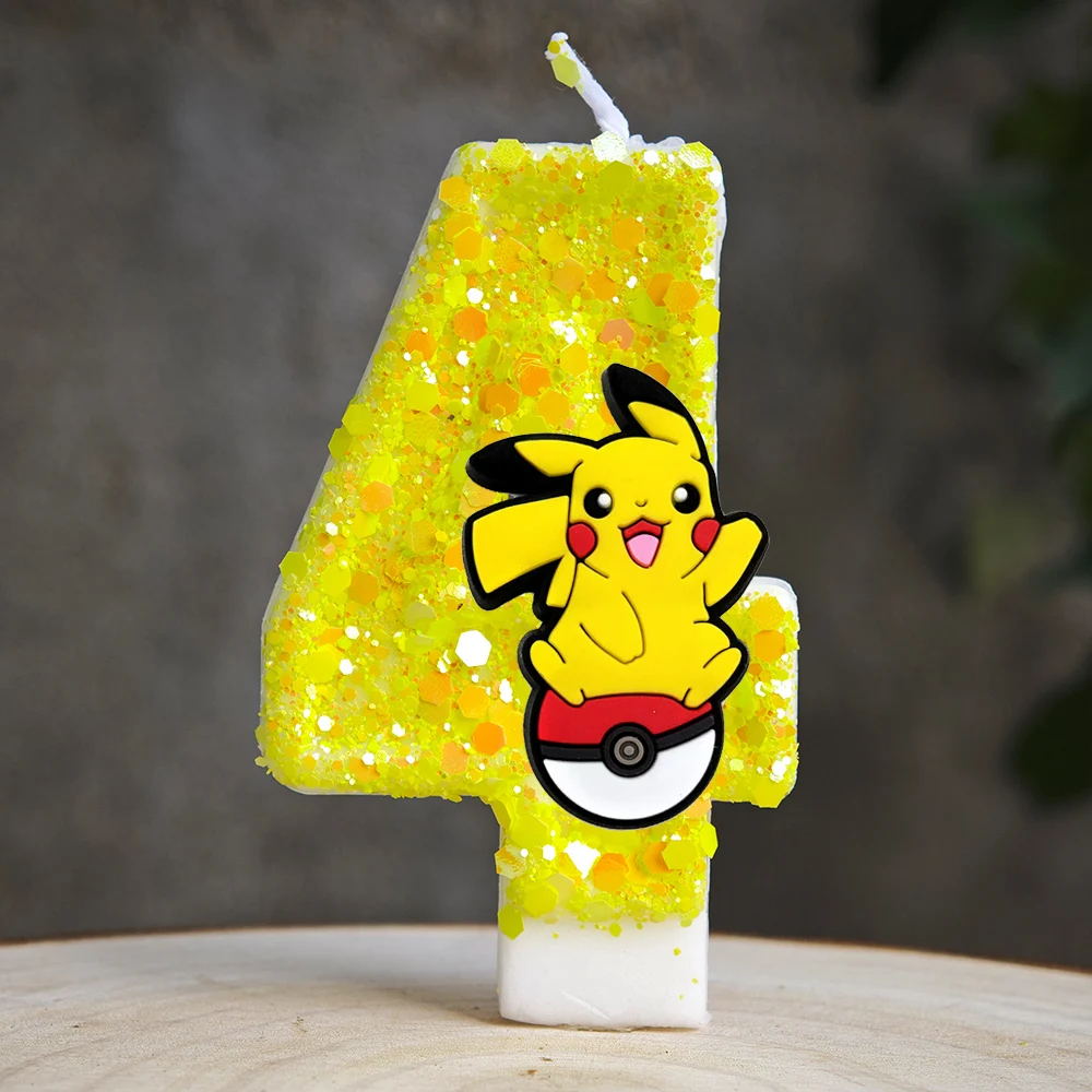Lilin Pokemon Pikachu Kartun 0 - Baby Food Recipes ulasan dan harga